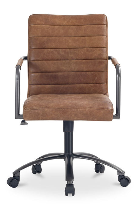   Modern European furniture - Grain Leather Office Chair - www.oroa.com | Oroa.com