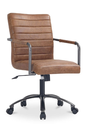   Modern European furniture - Grain Leather Office Chair - www.oroa.com | Oroa.com