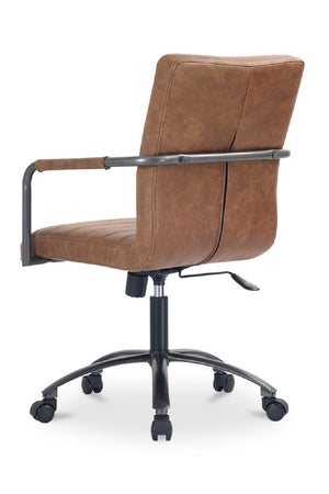   Modern European furniture - Grain Leather Office Chair - www.oroa.com | Oroa.com