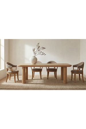   Modern European furniture - Scandinavian Style Oak Dining Table - www.oroa.com | Oroa.com