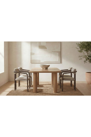  Modern European furniture - Scandinavian Style Oak Dining Table - www.oroa.com | Oroa.com