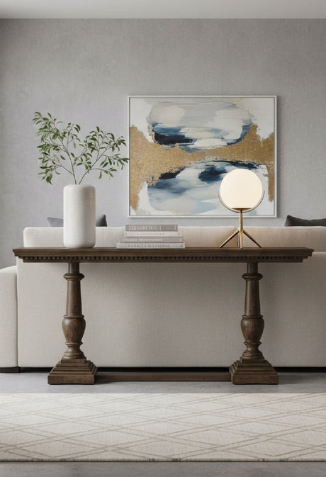   Modern European furniture - Brown Mango Wood Console Table - www.oroa.com | Oroa.com