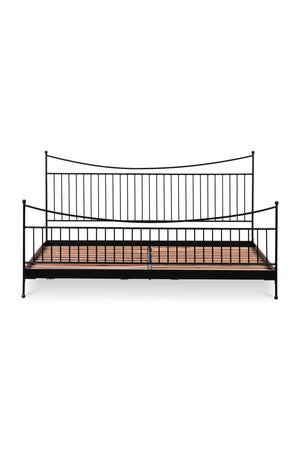   Modern European furniture - Black Iron Bed - www.oroa.com | Oroa.com