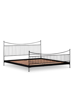   Modern European furniture - Black Iron Bed - www.oroa.com | Oroa.com
