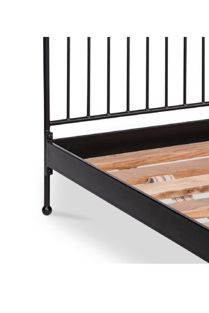   Modern European furniture - Black Iron Bed - www.oroa.com | Oroa.com