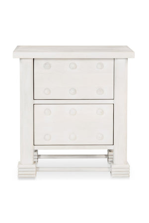   Modern European furniture - Whitewashed 2-Drawer Nightstand - www.oroa.com | Oroa.com