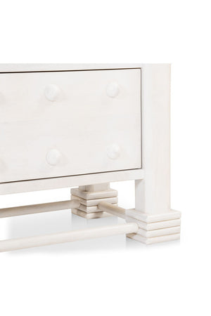   Modern European furniture - Whitewashed 2-Drawer Nightstand - www.oroa.com | Oroa.com