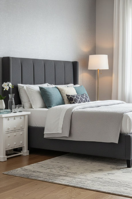   Modern European furniture - Whitewashed 2-Drawer Nightstand - www.oroa.com | Oroa.com