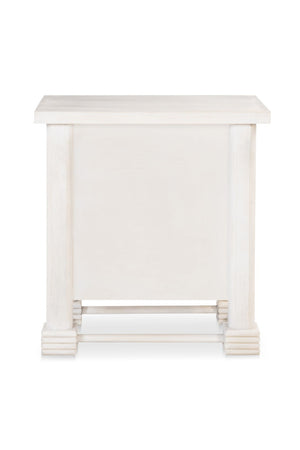   Modern European furniture - Whitewashed 2-Drawer Nightstand - www.oroa.com | Oroa.com
