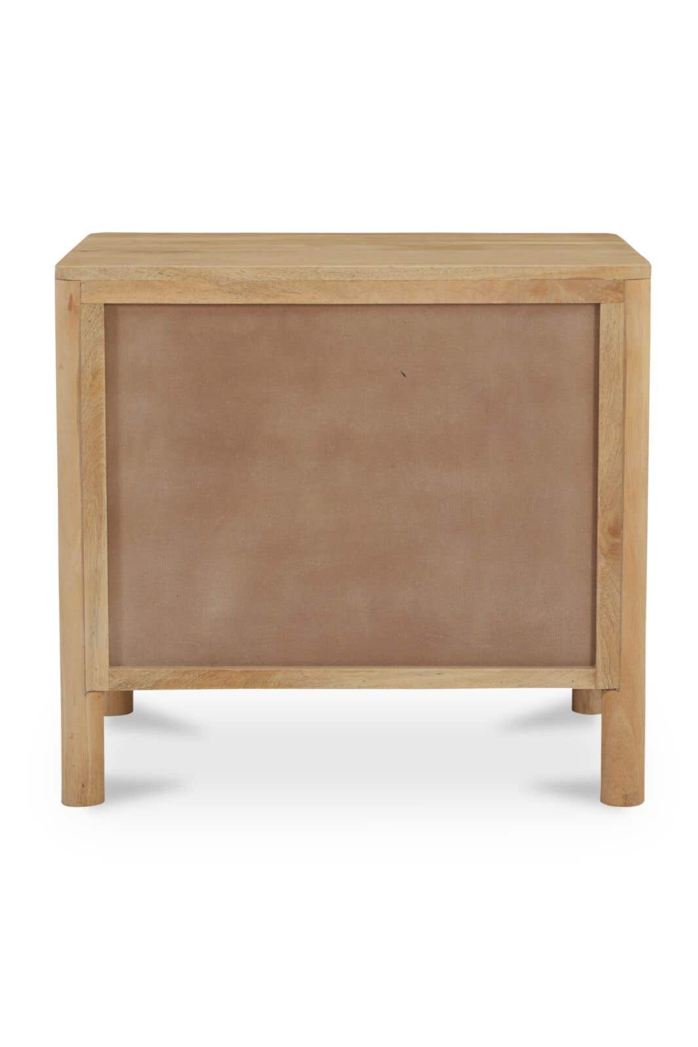   Modern European furniture - 2-Drawer Mango Wood Nightstand - www.oroa.com | Oroa.com