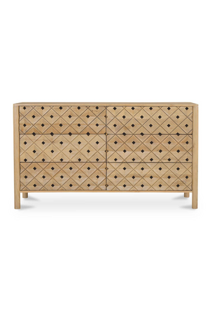   Modern European furniture - 6-Drawer Mango Wood Dresser - www.oroa.com | Oroa.com