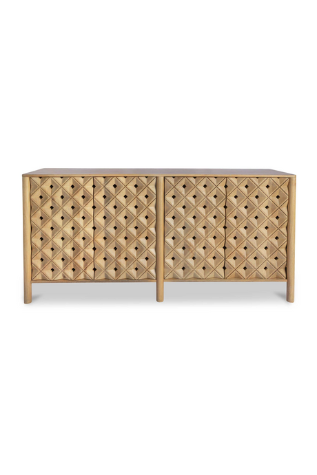   Modern European furniture - 4-Door Mango Wood Sideboard - www.oroa.com | Oroa.com
