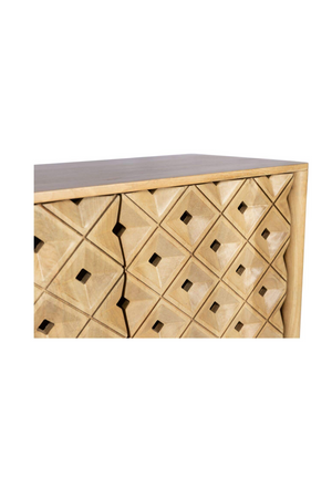   Modern European furniture - 4-Door Mango Wood Sideboard - www.oroa.com | Oroa.com