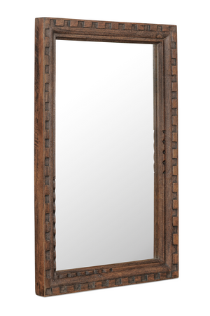   Modern European furniture - Brown Mango Wood Mirror - www.oroa.com | Oroa.com