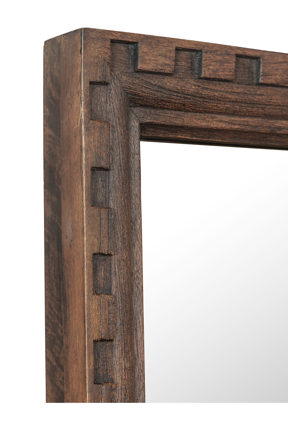  Modern European furniture - Brown Mango Wood Mirror - www.oroa.com | Oroa.com