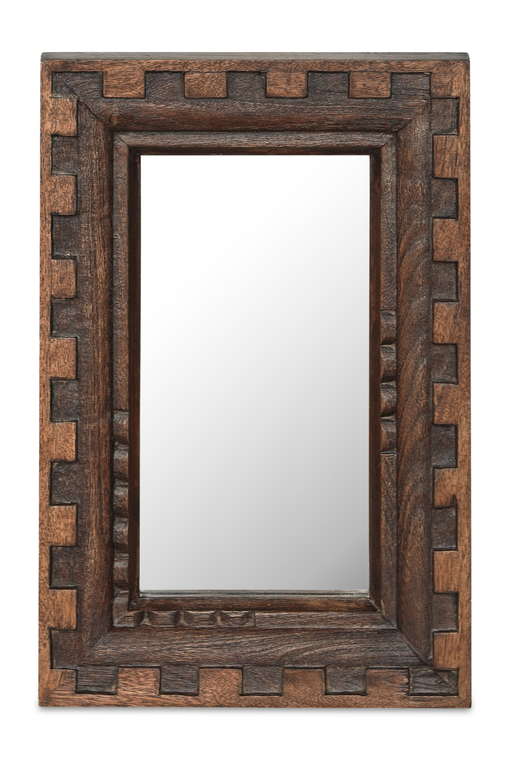   Modern European furniture - Brown Mango Wood Mirror - www.oroa.com | Oroa.com