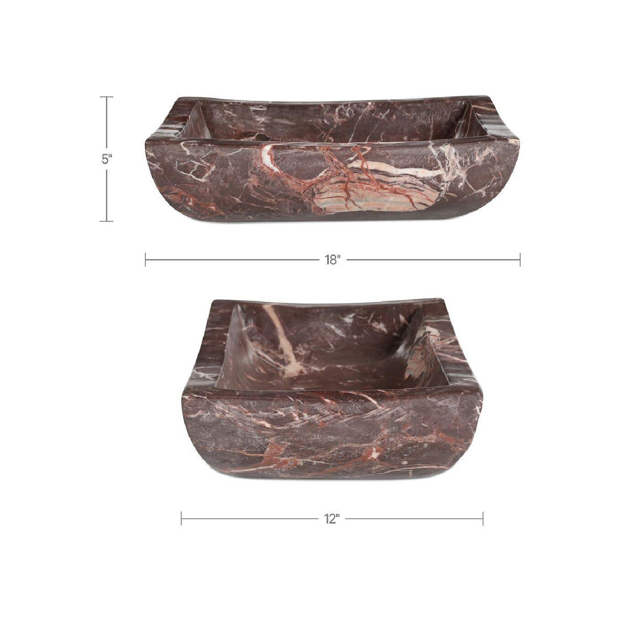   Solid Marble Bowl | Oroa.com