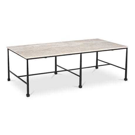   Modern European furniture - Botticino Marble Coffee Table - www.oroa.com | Oroa.com