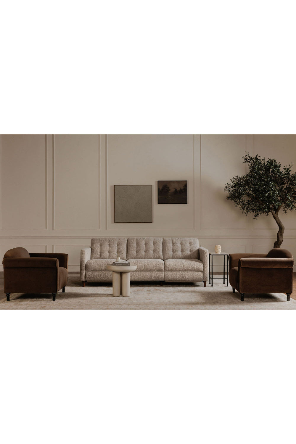  Modern European furniture - Italian Marble Square Side Table - www.oroa.com | Oroa.com