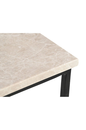   Modern European furniture - Italian Marble Square Side Table - www.oroa.com | Oroa.com