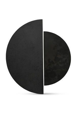   Modern European furniture - Black Semicircle Wall Decor - www.oroa.com | Oroa.com