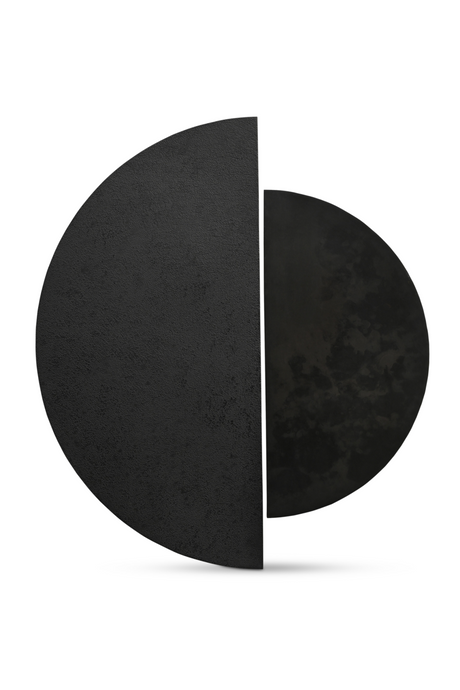   Modern European furniture - Black Semicircle Wall Decor - www.oroa.com | Oroa.com