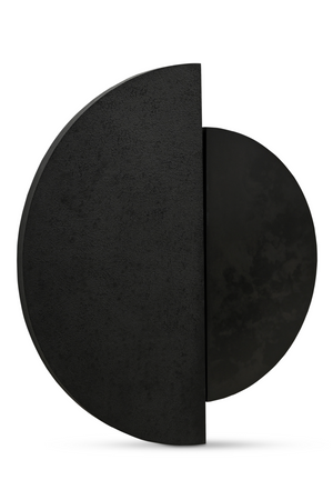   Modern European furniture - Black Semicircle Wall Decor - www.oroa.com | Oroa.com