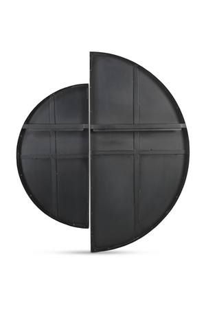   Modern European furniture - Black Semicircle Wall Decor - www.oroa.com | Oroa.com