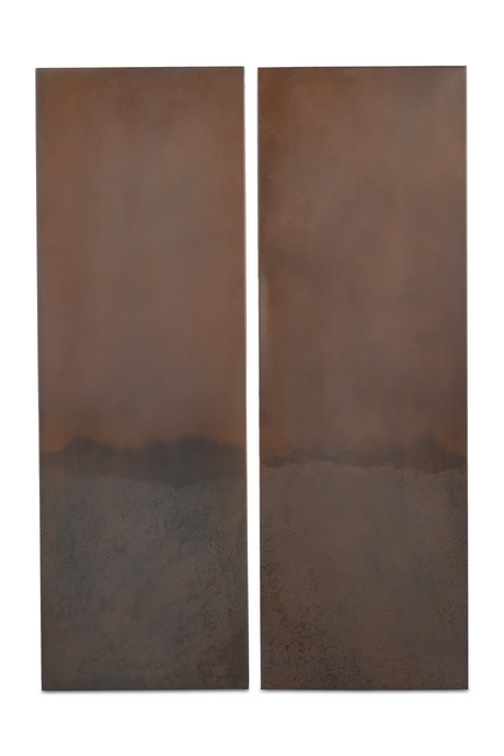   Modern European furniture - Aged Bronze Wall Decor Set (2) - www.oroa.com | Oroa.com