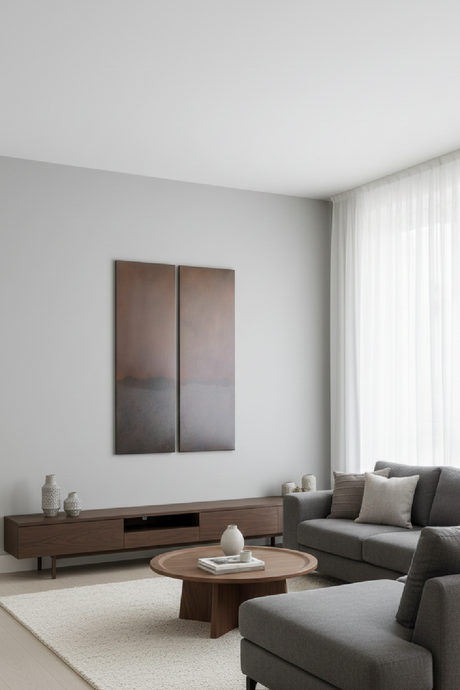   Modern European furniture - Aged Bronze Wall Decor Set (2) - www.oroa.com | Oroa.com