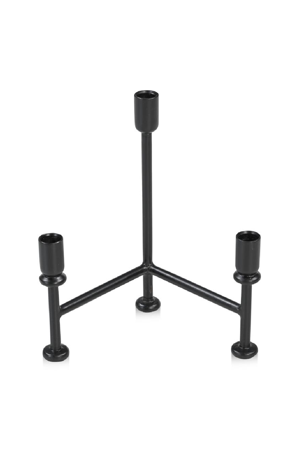   Modern European furniture - Black Metal Candle Holder - www.oroa.com | Oroa.com