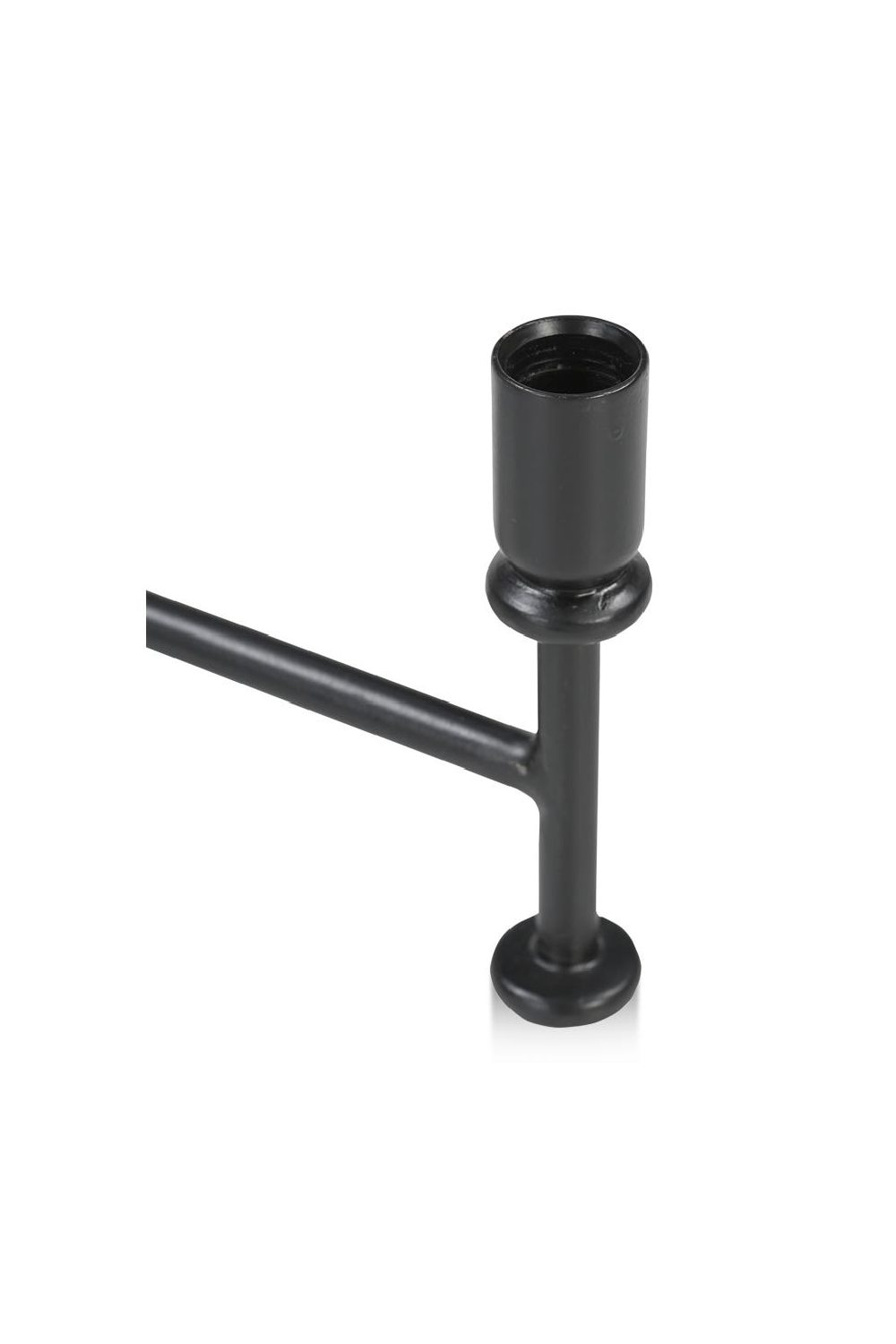   Modern European furniture - Black Metal Candle Holder - www.oroa.com | Oroa.com