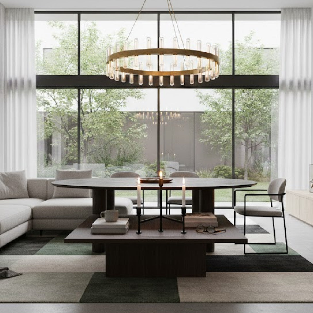   Modern European furniture - Black Metal Candle Holder - www.oroa.com | Oroa.com