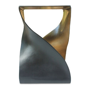   Modern European furniture - Two-Toned Metallic Accent Table - www.oroa.com | Oroa.com