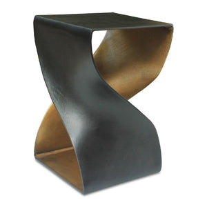   Modern European furniture - Two-Toned Metallic Accent Table - www.oroa.com | Oroa.com