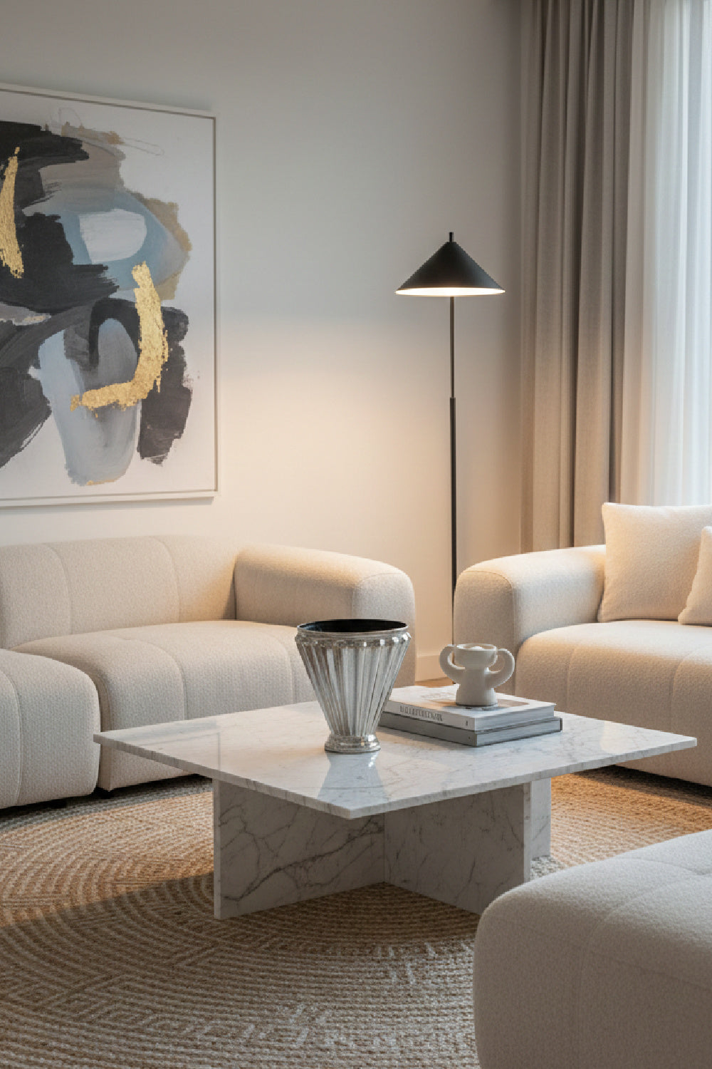   Modern European furniture - Cast Aluminum Tapered Vase - www.oroa.com | Oroa.com