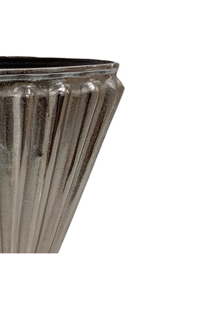   Modern European furniture - Cast Aluminum Tapered Vase - www.oroa.com | Oroa.com
