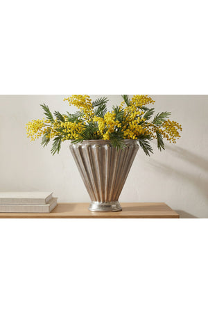  Modern European furniture - Cast Aluminum Tapered Vase - www.oroa.com | Oroa.com