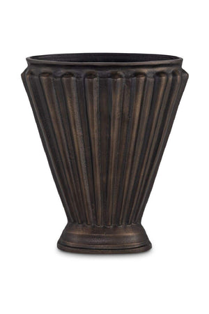   Modern European furniture - Cast Aluminum Tapered Vase - www.oroa.com | Oroa.com