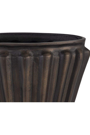   Modern European furniture - Cast Aluminum Tapered Vase - www.oroa.com | Oroa.com
