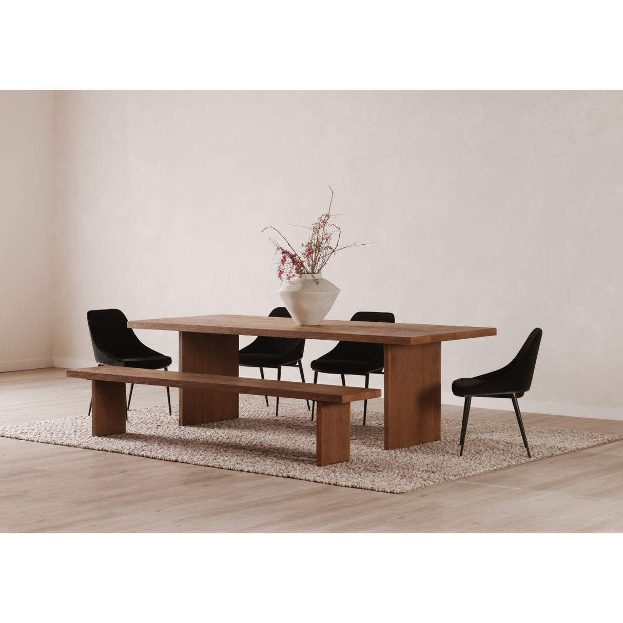   Modern European furniture - Sandblasted Oak Dining Table - www.oroa.com | Oroa.com