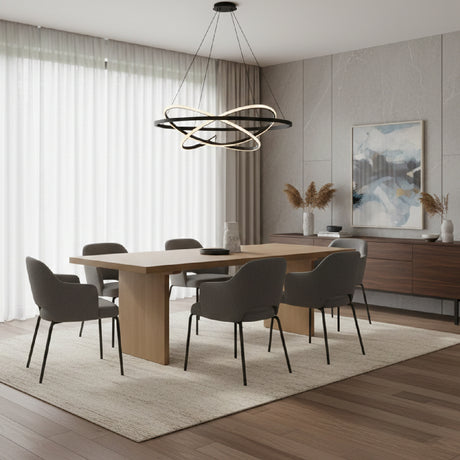   Modern European furniture - Sandblasted Oak Dining Table - www.oroa.com | Oroa.com