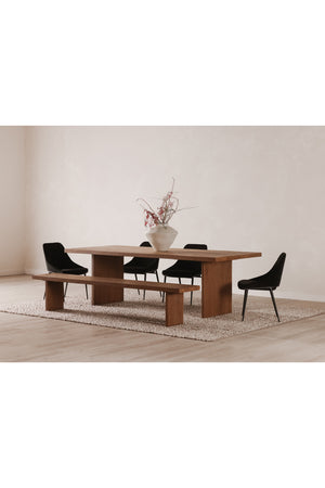   Modern European furniture - Sandblasted Oak Dining Bench - www.oroa.com | Oroa.com