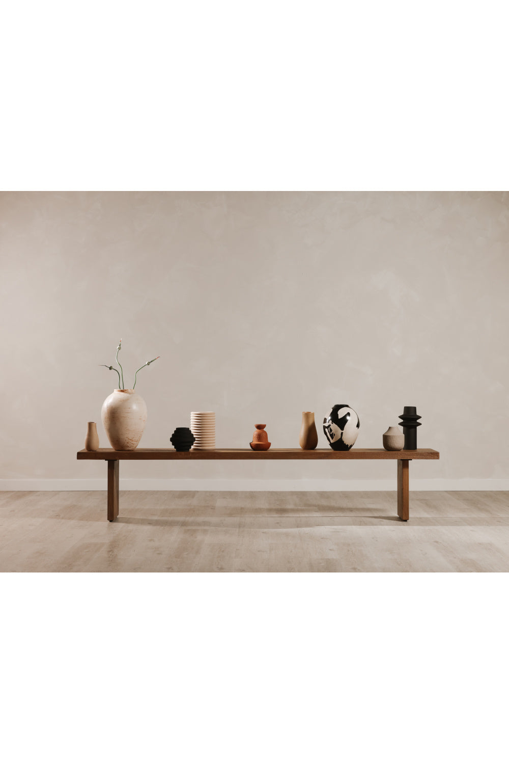   Modern European furniture - Sandblasted Oak Dining Bench - www.oroa.com | Oroa.com