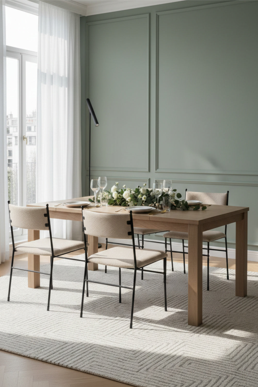   Modern European furniture - Hammered Metal Frame Dining Chair - www.oroa.com | Oroa.com