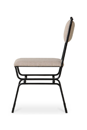   Modern European furniture - Hammered Metal Frame Dining Chair - www.oroa.com | Oroa.com