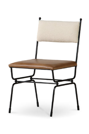   Modern European furniture - Hammered Metal Frame Dining Chair - www.oroa.com | Oroa.com