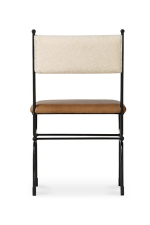   Modern European furniture - Hammered Metal Frame Dining Chair - www.oroa.com | Oroa.com