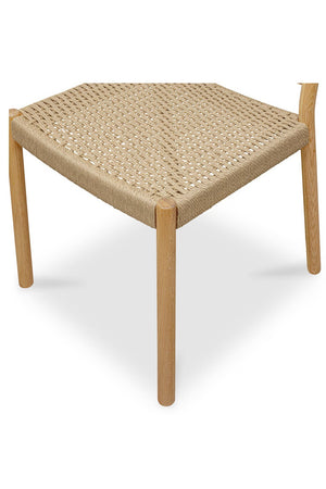   Modern European furniture - Cane-Wrapped Dining Chair Set (2) - www.oroa.com | Oroa.com