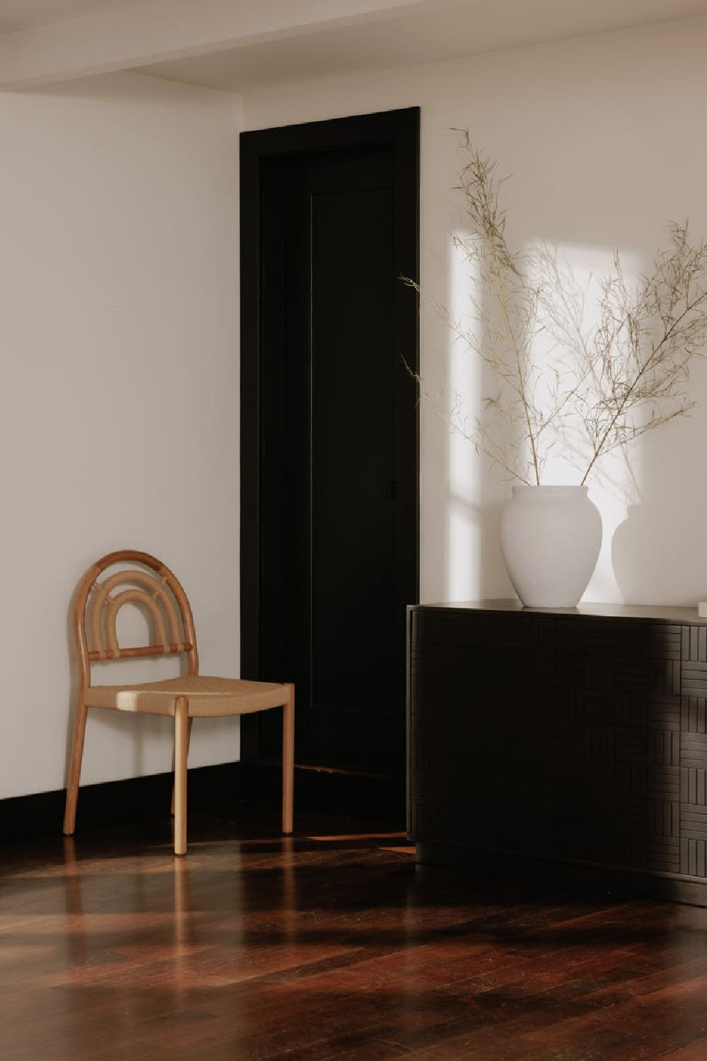   Modern European furniture - Cane-Wrapped Dining Chair Set (2) - www.oroa.com | Oroa.com